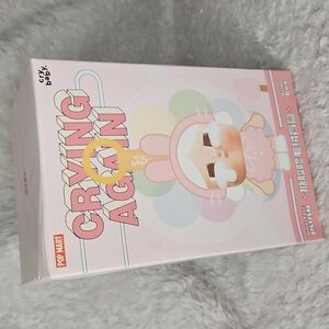 Authentic POP MART CRYBABY Crying Again Series Vinyl Face Plush Blind Box
